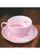 Designed Fade-Proof Comfortable Grip Cup And Saucer