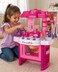 Pretend Cooking Kitchen Set with Accessories, Lights, Sound &amp; Realistic Features