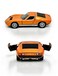 1971 Lamborghini Miura P400 SV Die Cast Metal Doors Openable Pull Back Action Toy car