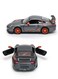 Porsche 911 GT3 RS Die Cast Metal Doors Openable Pull Back Action Toy car