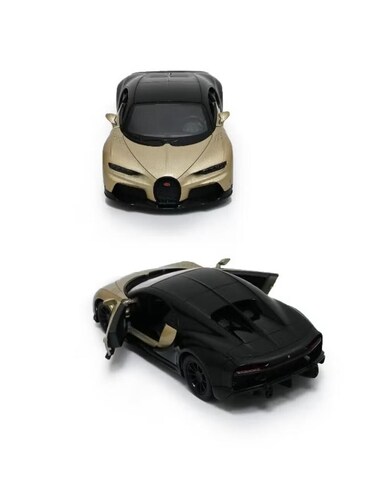 Bugatti Chiron Super sport Car Die Cast Metal Doors Openable Pull Back Action Toy