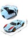 1966 FORD GT40 MKII Die Cast Metal Doors Openable Pull Back Action Toy Car