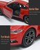 Ford Mustang GT 1/38 Scale Die Cast Metal Doors Openable Pull Back Action Toy Car