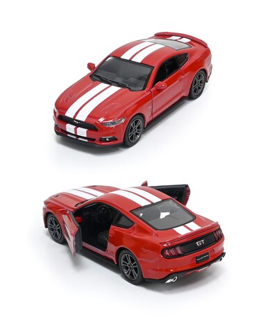 Ford Mustang GT 1/38 Scale Die Cast Metal Doors Openable Pull Back Action Toy Car