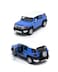 Toyota FJ Cruiser 1/36 Scale Die Cast Metal Doors Openable Pull Back Action Toy Car