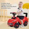 Toy Land Kids Foot to Floor Ride on Push Car for Toddlers with Saftey Backest