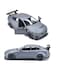 1:38 Scale Jaguar XE SV Project 8 Hardtop Collectible Toy Car-Grey