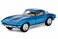 1:36 Scale Pull Back Action Door Openable 1963 Corvette Sting Ray Miniature Diecast Metal Toy Car