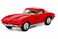 1:36 Scale Pull Back Action Door Openable 1963 Corvette Sting Ray Miniature Diecast Metal Toy Car