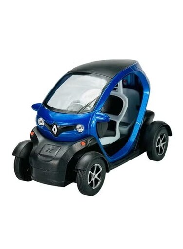 1:18 Scale Renault Twizy Pull Back Action Diecast Metal Toy Car-Blue