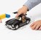 1:36 Scale -1954 Mercedes-Benz 300 SL Coup&eacute; Die-Cast Car,Pull-Back Action-Black