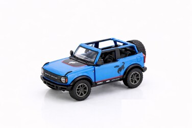 1:34 Scale -2022 Ford Bronco Livery Edition Die-Cast Model Car with Openable Doors-Blue