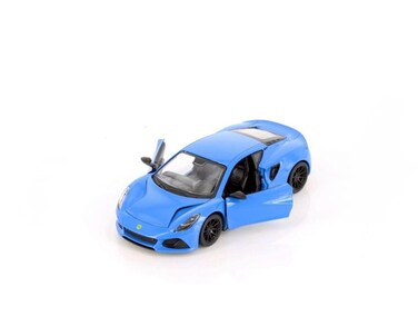 1:34 Scale Die-Cast Lotus Emira Sports Car Toy with Openable Doors-Blue