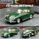 1:32 Scale - Die-Cast Model Porsche 356 B Carrera 2 Car with Pull-Back Action &amp; Openable Doors-Green