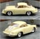 1:32 Scale - Die-Cast Model Porsche 356 B Carrera 2 Car with Pull-Back Action &amp; Openable Doors-Beige