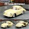 1:32 Scale - Die-Cast Model Porsche 356 B Carrera 2 Car with Pull-Back Action &amp; Openable Doors-Beige