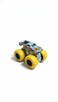 1:64 Scale Monster Truck Mini Toy Car for Kids &ndash; Pull Back Action Vehicle with Big Wheels-Light Blue
