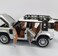1:22 Die-Cast SUV Toy Car with Lights, Sounds, Pull Back Action &amp; Open Doors-Silver