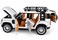 1:22 Die-Cast SUV Toy Car with Lights, Sounds, Pull Back Action &amp; Open Doors-Silver