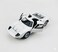1:32 Scale 1966 Ford GT40 MKII Die-Cast Model Car &ndash; Classic Racing Sports Car Collectible Toy-White