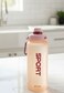 Water Bottle 1000ML Large Capacity Drinking Bottle with Flip Lid -Pink