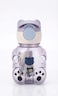 Kids Water Bottle 750ML  Drinking Bottle with Straw Lid and Carry Strap-Purple