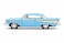 1:40 Scale 1957 Chevrolet Bel Air Diecast Model Car &ndash; Classic Vintage Collectible-Blue