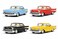 4pcs 1:40 Scale 1957 Chevrolet Bel Air Diecast Model Car &ndash; Classic Vintage Collectible