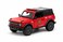 1:34 Scale 2022 Ford Bronco Police/Firefighter edition Diecast Model Car -Red