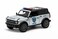2pcs 1:34 Scale 2022 Ford Bronco Police/Firefighter edition Diecast Model Car &ndash; Opening Doors &amp; Pull Back Action