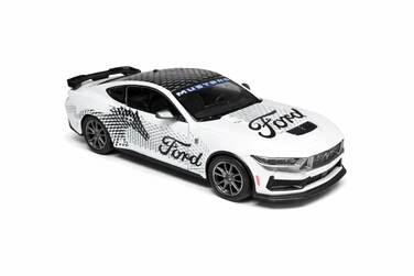 Ford Mustang Dark Horse Livery Edition Die-Cast Model Car &ndash; Detailed Collectible Sports Car Toy