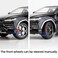 1:24 Scale Die-Cast SUV Model Car with Openable Doors, Hood &amp; Trunk, Pull Back Action Toy Car for Kids &amp; Collectors-Yellow