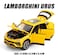 1:24 Scale Die-Cast SUV Model Car with Openable Doors, Hood &amp; Trunk, Pull Back Action Toy Car for Kids &amp; Collectors-Black