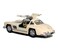 1:36 Scale -1954 Mercedes-Benz 300 SL Coup&eacute; Die-Cast Car,Pull-Back Action-Beige