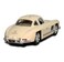 1:36 Scale -1954 Mercedes-Benz 300 SL Coup&eacute; Die-Cast Car,Pull-Back Action-Beige