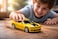 1:38 Scale 2014 Chevrolet Camaro Die-Cast Model Car with Pullback Action, Openable Doors and Detailed Interior &ndash; Collectible Toy for Kids &amp; Enthusiasts