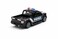 Police Pickup Truck Die-Cast Toy Car with Light Bar, Detailed Design and Smooth Rolling Wheels