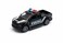 Police Pickup Truck Die-Cast Toy Car with Light Bar, Detailed Design and Smooth Rolling Wheels