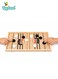 Hand Catapult Chess Game &ndash; Fast Sling Puck Wooden Board Game for Kids &amp; Family, 2 Player Strategy Game