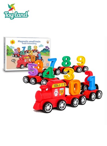 Magnetic Number Train Set &ndash; Educational Learning Toy with Colorful Numbers &amp; Train Cars for Kids