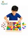 3-in-1 Wooden Puzzle Board Set &ndash; Tangram, Block Puzzle &amp; Tic Tac Toe Educational Toy for Kids