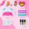 Girls Nail Art Studio Set with Nail Dryer &ndash; Creative DIY Manicure Kit with Polish, Stickers &amp; Accessories for Kids