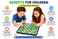 Snake &amp; Ladders Board Game Set &ndash; Classic Family Fun Game with Dice &amp; Playing Pieces for Kids and Adults