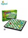 Snake &amp; Ladders Board Game Set &ndash; Classic Family Fun Game with Dice &amp; Playing Pieces for Kids and Adults