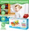 Wooden Fishing Game Toy Set for Kids &ndash; Magnetic Fishing Four-Post Puzzle Board with Shapes Sorting, Hand-Eye Coordination &amp; Early Learning Educational Toy (36+ Months)