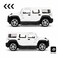1:28 Scale Die-Cast SUV Model Car &ndash; Metal Body with Openable Doors, Realistic Design Collectible Toy for Kids 3+ Years