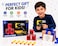 Space Gun Shooting Toy Set with Foam Darts and Target Cans for Kids Ages 6+ &ndash; Safe Soft Bullet Blaster Play Set for Indoor and Outdoor Fun