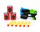 Space Gun Shooting Toy Set with Foam Darts and Target Cans for Kids Ages 6+ &ndash; Safe Soft Bullet Blaster Play Set for Indoor and Outdoor Fun