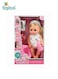Baby Doll Play Set with Feeding Bottle, Potty Chair and Accessories &ndash; Pretend Play Doll Toy for Kids 3+ Years