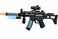 Shooter Military Gun Toy with Flashing Lights and Sound Effects &ndash; Battery Operated Pretend Play Toy Gun for Kids 3+ Years